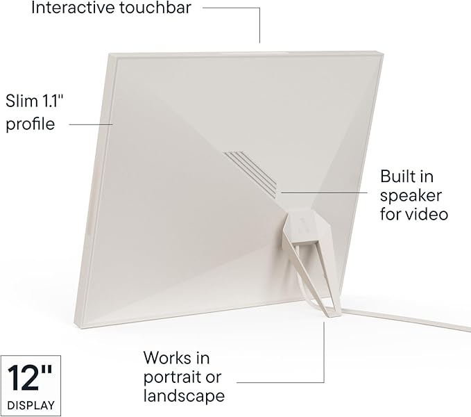 Aspen 12" | Aura's Most Versatile HD Digital Picture Frame