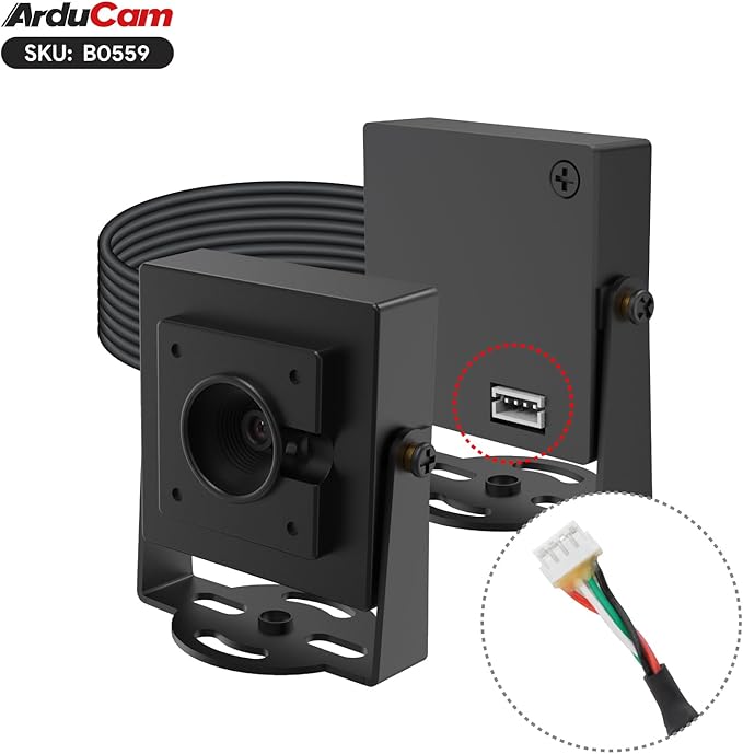 Arducam High Speed USB Camera Module, 1080P/100fps, 720P/180fps, 480P/360fps, Autofocus Lightburn Camera for Windows, Linux