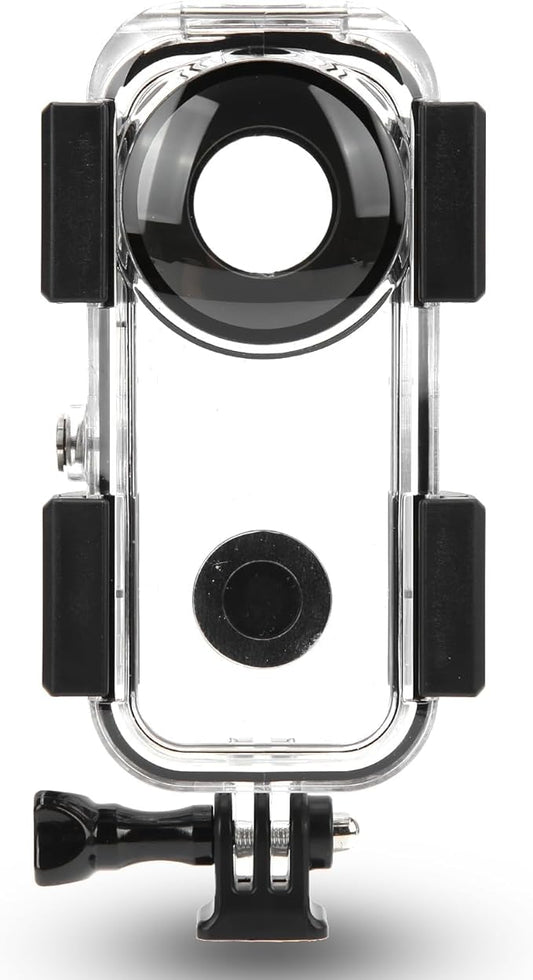 Waterproof Housing Case, Insta 360 ONE X2 Dive 360°Panoramic Camera Case with Anti Fog Film Tool Kit Underwater Shooting Gear for Surfing Rafting Snorkeling