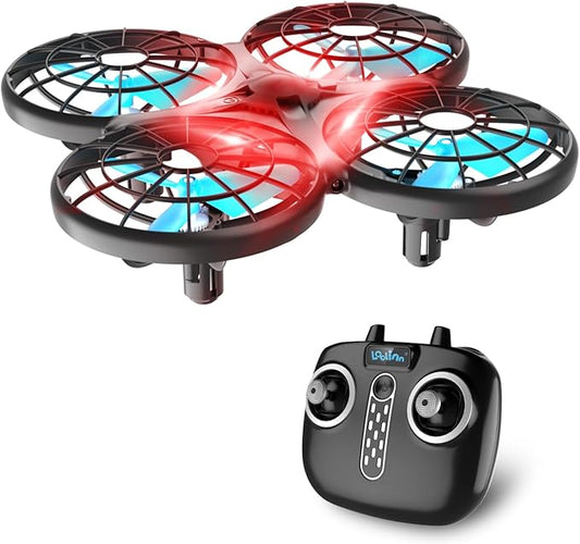 Loolinn | Drones for kids Gifts - Mini Drone, RC Drone with Auto Anti-Collision Technology/Safe for Kids/Easy to Fly / 360° Flip/Hand-Controlled Mode (Gift for Boys and Girls)