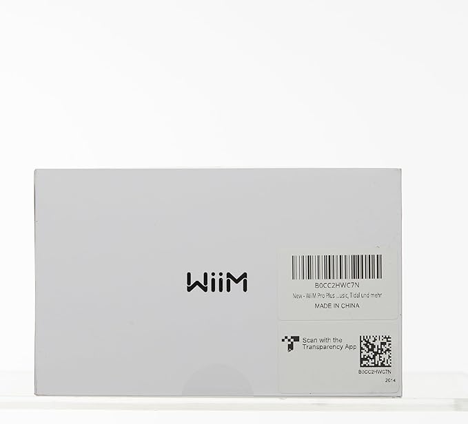 WiiM Pro Plus AirPlay 2 Receiver, Google Cast Audio, Multiroom Streamer with Premium AKM DAC, Voice Remote, Works with Alexa/Siri/Google, Stream Hi-Res Audio from Spotify, Amazon Music, Tidal and More