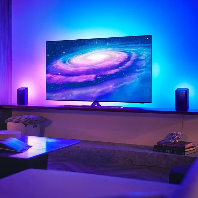 PHILIPS Fidelio TAFS1 Bluetooth Speaker System - 60 W RMS - Alexa, Google Assistant, Siri Supported - Black