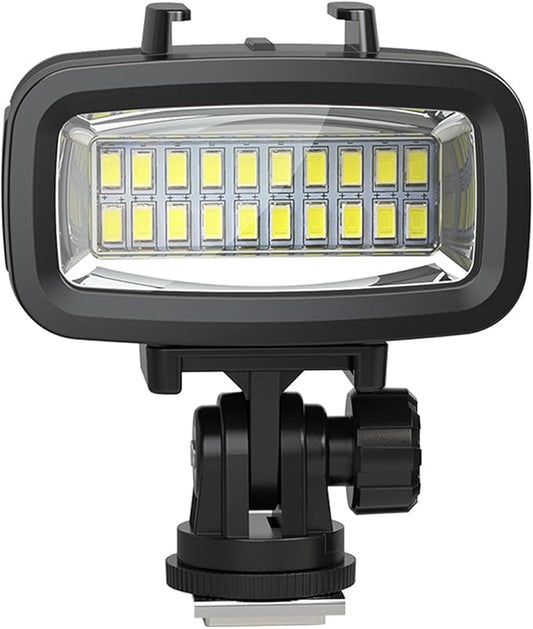 Dive Light Compatible with Gopro Light, 700LM Diving Flashlight, 4 Modes SL-100 Underwater Lights, 40m Waterproof Diving Fill Light, Underwater LED Video Light for Multiple Action Camera