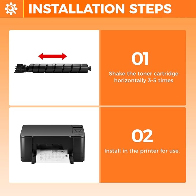 TK-6347 TK6347 Toner Cartridge 2-Pack High Capacity With Chip Replacement for Kyocera TK-6347 Compatible with Kyocera TASKalfa 4004i 5004i 6004i 7004i Copystar CS4004i CS5004i CS6004i CS7004i Printers