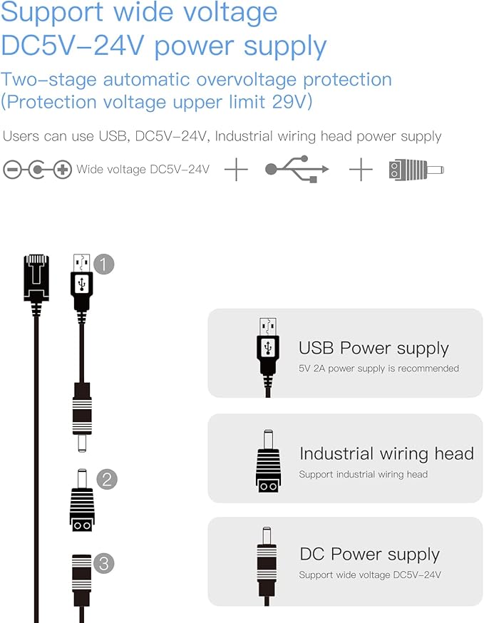 Vonets VAP11G-500S Industrial 2.4GHz Mini WiFi Bridge/Wireless Repeater/Router/Ethernet to WiFi Adapter for Industrial Application, PLC, Printer, Medical, Network Equipment