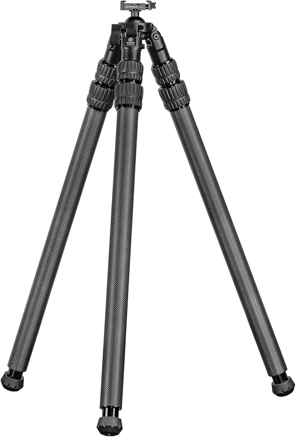FANAUE Carbon Fiber Tripod for Hunting,360 Degree BallHead,with Arca Swiss Quick Release Plateand Hands-Free Operation for Hunting, Shooting, and Outdoors - HTC-4030-45