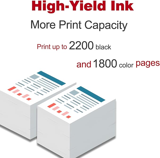 PGI-280 XXL/CLI-281 XXL Ink Cartridges Replacement for Canon 280XXL 281XXL for TR8620a TR8600 TR8622a TR8520 TS9521c TR7520 TS9120 TR8622 TS9520 TS6220 TS6320 TS702a Printers for Cannon 280XL 281XL