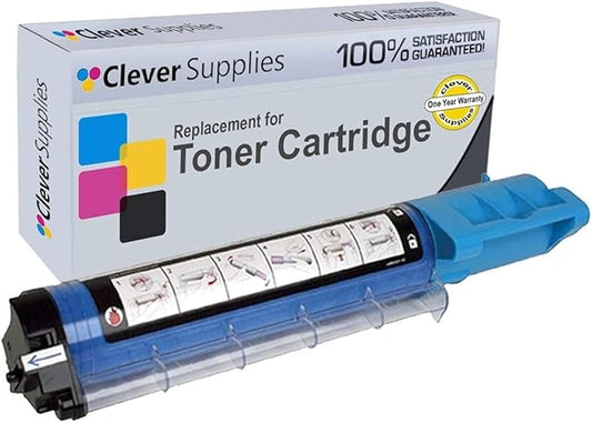 CS Replacement Toner Cartridge Compatible with Dell 3010 341-3571 Cyan 3010 3010cn 4000 Page Yield