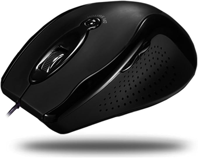 Adesso iMouse G2 - USB Ergonomic Optical Mouse Adjustable DPI Internet Navigational B, Black