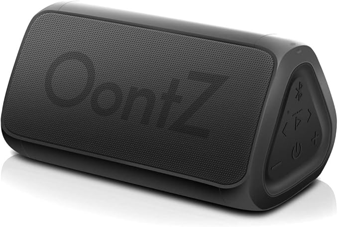 OontZ Angle 3 RainDance IPX7 Waterproof Bluetooth Speaker - 10W Sound, 12-Hr Battery, Budget-Friendly Portable Speaker Bluetooth 4.2 with 100ft Wireless Range for Travel, Party, Outdoor or Home