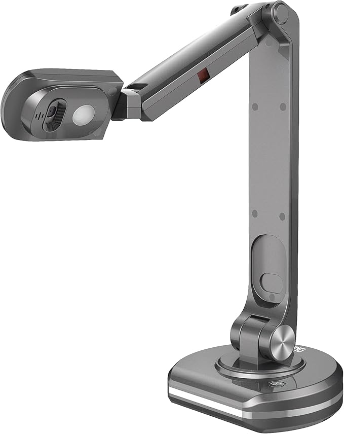 JOYUSING V500S 8MP Document Camera for Teachers, USB Visualiser for A3 Size, LED Light, AutoFocus, OCR for Windows, Classroom Presentation, Remote Teaching, Web Conferencing, Mac, Windows, Chromebook