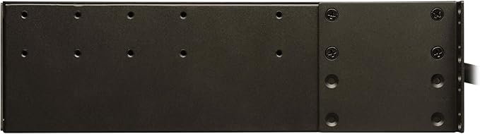 Tripp Lite Metered PDU, 30A, 18 Outlets (16 C13 & 2 C19), 208/240V, L6-30P, 12 ft. Cord, 2U Rack-Mount Power, TAA (PDUMH30HV) Black