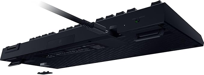 Razer BlackWidow V4 TKL HyperSpeed Wireless Hot Swappable Gaming Keyboard: Orange Tactile Switches - Wireless & Bluetooth - Multi-Function Roller & Control Buttons - Chroma RGB - Long Battery Life