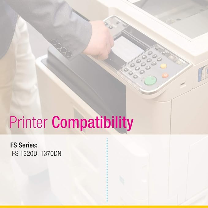 CS Replacement Toner Cartridge Compatible with Kyocera Mita TK-172 TK172 Black FS Series FS 1320D 1370DN Toner Cartridge Black