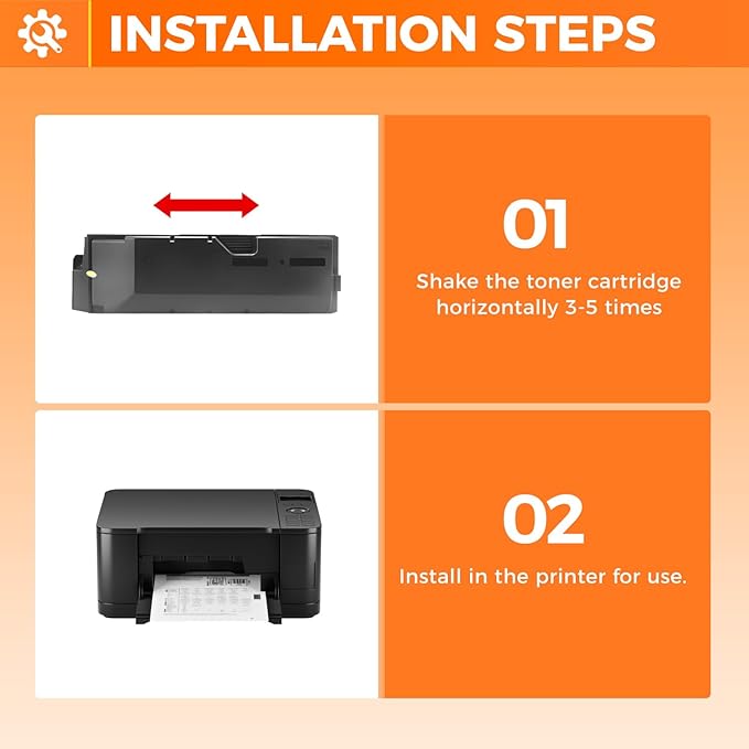 TK-6307 TK6307 Toner Cartridge Black 2-Pack High Capacity Replacement for Kyocera TK-6307 TK6307 1T02LH0US0 Toner Compatible with Kyocera TASKalfa 3500i 4500i 5500i 3501i 4501i 5501i Printer Ink Copy