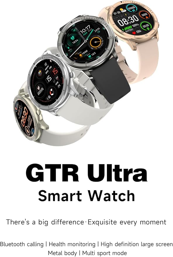 Smart Watch for Men Women (Answer/Make Calls), 1.46" IPS HD Screen, Fitness Tracker, 100+ Sport Modes, Blood Oxygen/Sleep/Heart Rate Monitor, IP67 Waterproof, Smartwatch for Android iOS, Black