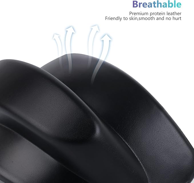 VR Headset Rear Cradle Adapter Compatible with Valve Index and HP Reverb G2 VR Headset, Soft Sponge Padding Back Sponge Pad Fit Small Head Black