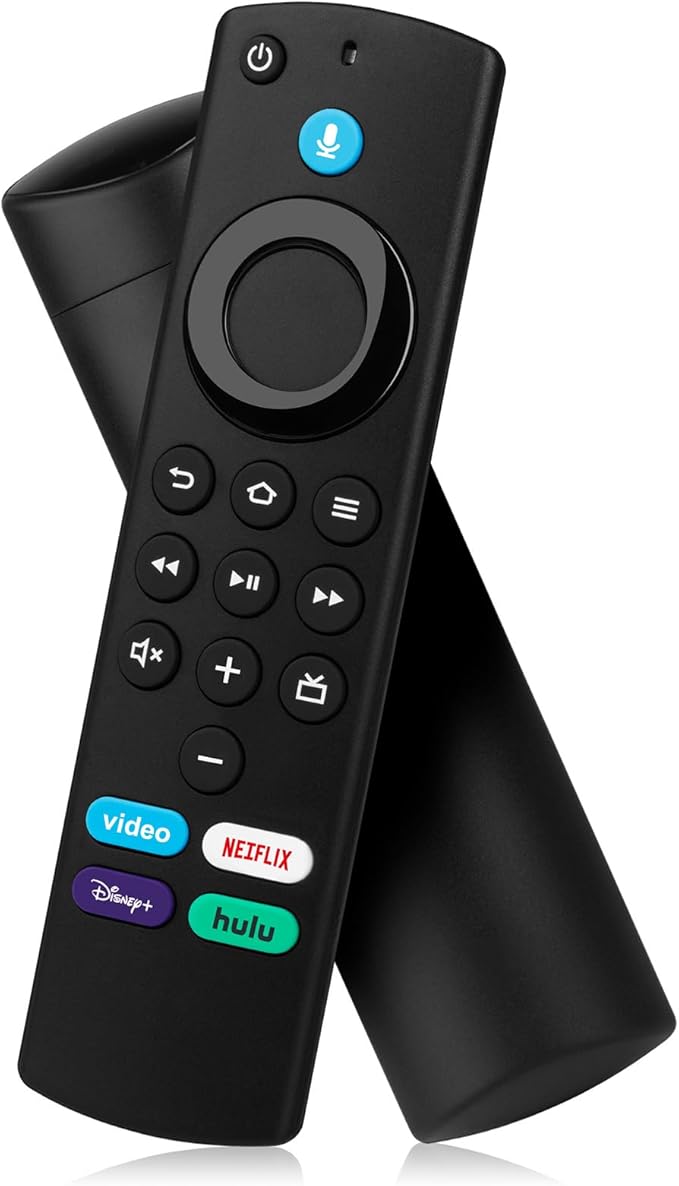 Voice Remote Control (3rd Gen) Fit for Fires-Smart TVs Stick/TV Cube/4K Max/4K/Stick Lite, Smart TV 3rd Gen and Compatible with Insignia-Toshiba-Pioneer-Smart-TVs