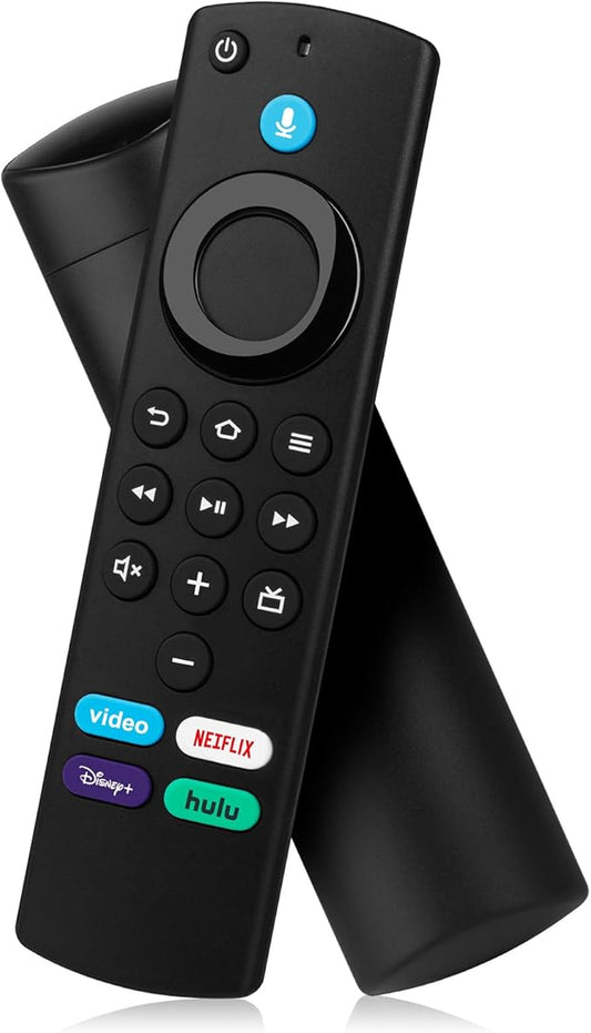 Voice Remote Control (3rd Gen) Fit for Fires-Smart TVs Stick/TV Cube/4K Max/4K/Stick Lite, Smart TV 3rd Gen and Compatible with Insignia-Toshiba-Pioneer-Smart-TVs