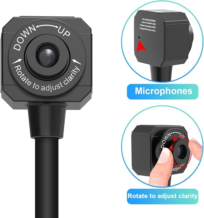 USB Document Camera for Teachers, Webcam for Distance Learning,Manual Focus Camera,with mic,Fold for Mac OS, Windows, Chromebook Compatible for Web Conferencing, Remote Teaching,Live Demo,visualizer