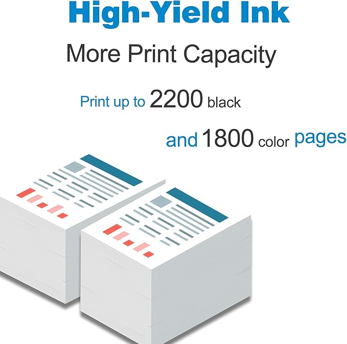 LC401XL LC401 XL Compatible Ink Cartridges Replacement for Brother LC 401 XL 401XL Work with Brother MFC-J1010DW MFC-J1012DW MFC-J1170DW MFC-J1800DW Printer 2 Black, 2 Pack