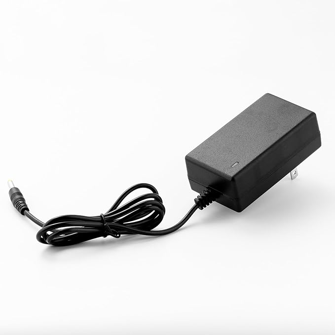 15W Power Adapter Replacement for Echo Pop, Dot 5th Gen, Dot 4th Gen, Dot 3rd Gen, Kids Edition, TV Cube Smart Speakers - Black Charger Cord Plug Long Cable, 3ft