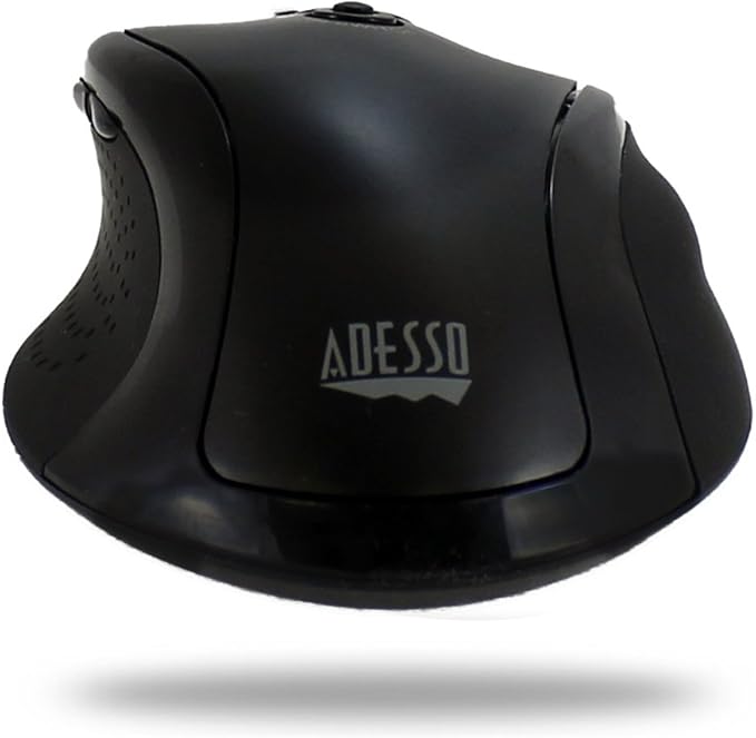 Adesso iMouse G2 - USB Ergonomic Optical Mouse Adjustable DPI Internet Navigational B, Black