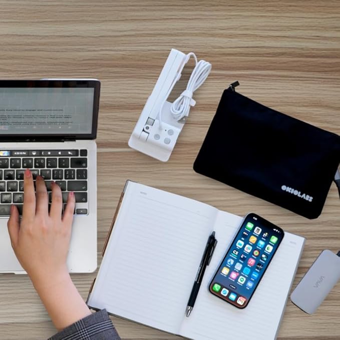 OKIOCAM S2-4K Ultra HD 8MP USB Document Camera for Teachers & Classrooms with OKIOPoint AI-Tracking, Capture Near-Ledger Size, Great in Low Light, Support Mac, USB-C iPad, Interactive Display