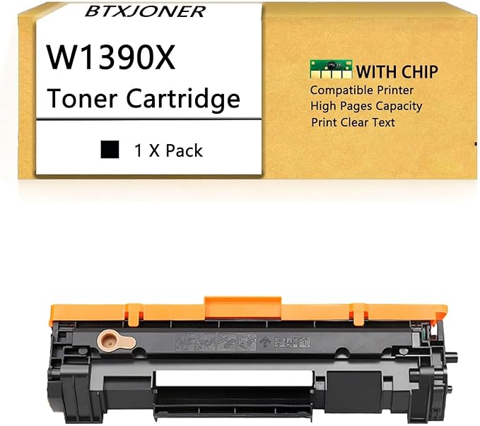 Compatible for HP 139X W1390X 139A W1390A High Capacity Toner Cartridge Replacement with Laser Pro 3002dw 3002dwe Pro MFP 3102fdw 3102fdwe Printer, 4000 Pages,Black-1 Pack