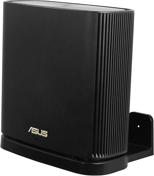 Wall Mount Holder for ASUS ZenWiFi AX AC (XT8 CT8 XT9) Whole-Home Tri-Band Mesh System WiFi 6 System Wall Bracket Hanger Stand Compatible with ASUS ZenWiFi AX AC (Black 1Pack)