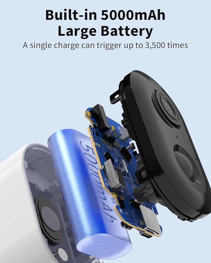 Security Cameras Wireless Outdoor, Battery Powered 2k Color Night Vision, AI Motion Detection, IP66 Weatherproof, 2-Way Talk, SD/Cloud Storage, 2.4Ghz WiFi Cameras for Home Security(2 Pack)