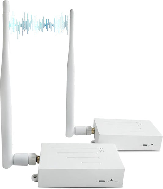 WiFi HaLow IoT Module, WiFi Halo Bridge with 802.11ah, Long-Range Point-to-Point Transmission, Supports Ethernet & Serial Communication, Ideal for Drones, Robotics, Industrial Control & IoT Smart Home