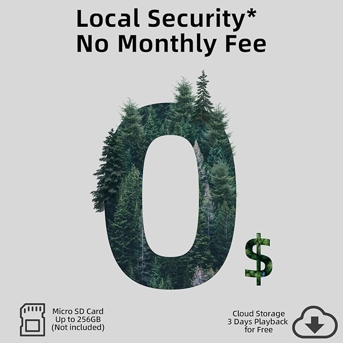 Solar Security Cameras Wireless Outdoor 4Pack, 5G&2.4G WiFi Cameras with Solar Panel,2K Camera for Home Security with AI Detection, Siren,Color Night Vision, 2-Way Talk, IP65, Works/Alexa, Cloud/SD