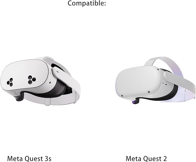 IOOIOO one Lens Insert for L or R Eye for Meta Quest 3s or Quest 2, Lenses Oculus VR Headset, Blue Light Blocking, Removal Magnetic Inserts(farsighted SPH:+0.25)
