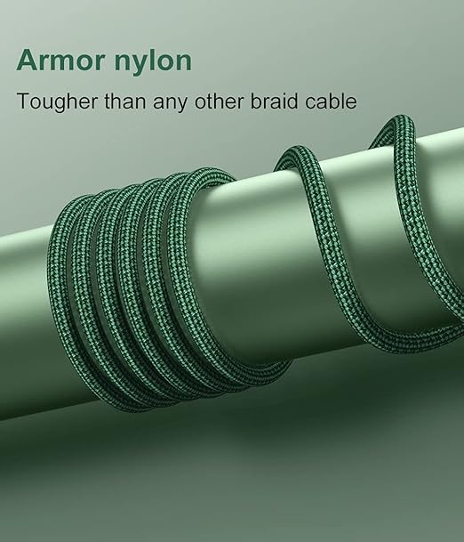 USB C to Lightning Cable 6FT 2Pack USB-C Fast Charger Cable Mfi Certified Type C to Lightning Cord USBC for iPhone 13 12 11 Pro Max Mini X XS XR 8 Plus 10 SE iPad 8th (Green)