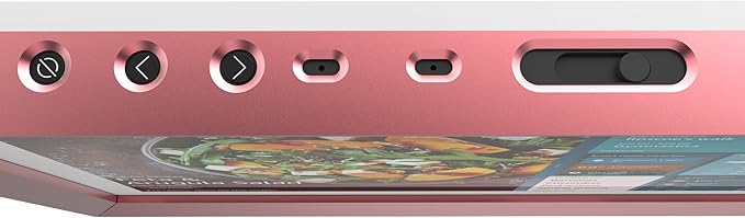 Aluminum Alloy Decorative Frame for Echo Show 15 (Champagne Golden)