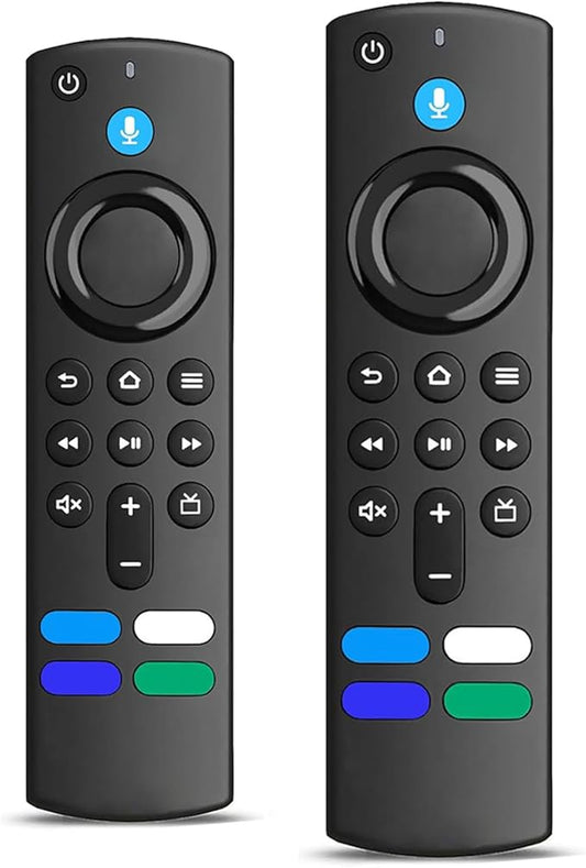 (Pack of 2) New Voice Replacement TV Remote Compatible with Stick 3rd Gen L5B83G, with Amazon Smart TVs Stick (2nd Gen,3rd Gen,Lite,4K)