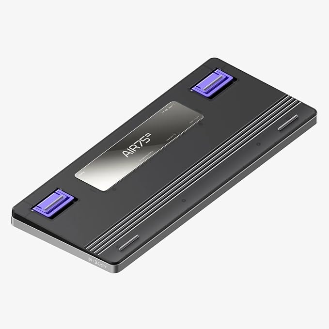 nuphy Air75 HE Rapid Trigger Wired Custom Magnetic Gaming Keyboard,RGB HotSwap, 84 Keys 75% Layout Adjustable Actuation Esports Low Profile Keyboard, Hall Effect Keyboard(Magnetic Jade Pro Switch)