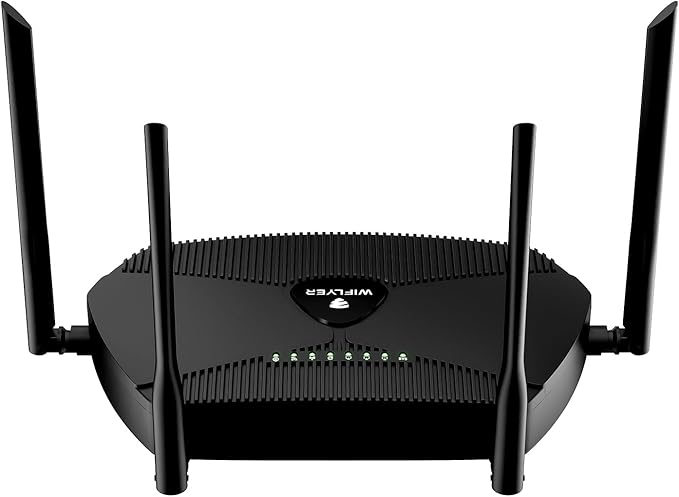 AX3000 WiFi 6 Mesh Router Dual-Band Gigabit Ethernet, Seamless Roaming for Large Homes Smart Home & Gaming Ready Z8103AX-E