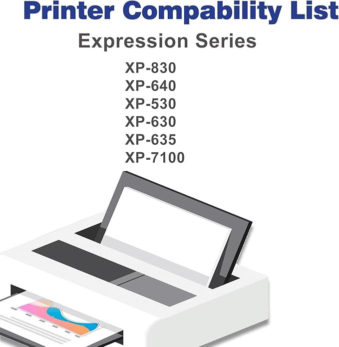 Remanufactured 410XL Ink Cartridge Replacement for 410XL 410 XL T410XL Black for Expression XP-640 XP-830 XP-7100 XP-530 XP-630 XP-635 Printer (2 Black)
