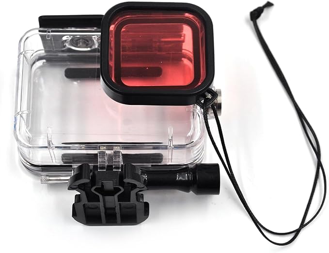 Waterproof Case with Dive Filters for GoPro Hero 12/11/10/9 Black with Bracket Accessories,Professional Action Camera Dive Accessory,Protective Underwater Dive Housing Case Accessories Kit Bundle