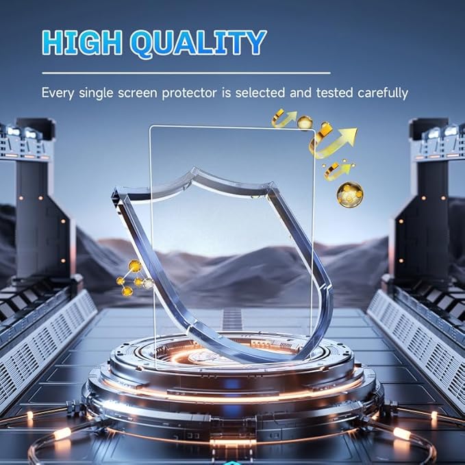 SXCY for 2025 Jeep Compass Anti-Glare Matte Screen Protector 10.1 Inch for 2022-2025 Compass Accessories Navigation Screen Protector 9H Tempered Glass