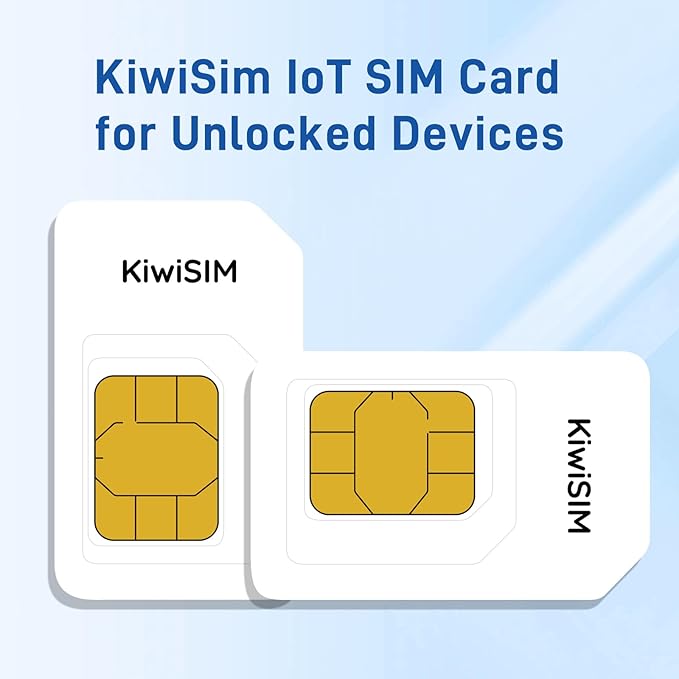 USA Data SIM Card 12GB 180 Days, 4G LET SIM Card Support for AT&T, T-Mobile and Verizon, Nano Card for Unlocked Cellular Security Cameras/Router/Hotspot WiFi/Trail Camera (Activate Needed)