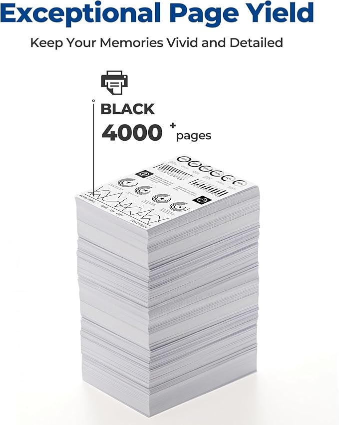 138X Black High-Yield Toner Cartridge 4-Pack (with Chip) Pro 3001dw 3001fdw,Compatible for HP 138X 138A W1380A W1380X Black Laserjet Toner Cartridges for Laserjet Pro 3001dw 3001fdw Pro MFP 3101fdw