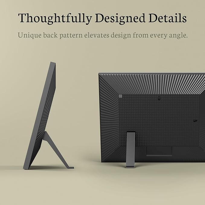 BSIMB 16.2 Inch Large Digital Picture Frame, WiFi Photo Frame Electronic Display Touchscreen IPS HD 32GB Remote Control, Share Pictures/Videos via App/USB/SD Easy Setup Gifts for Mom, Black