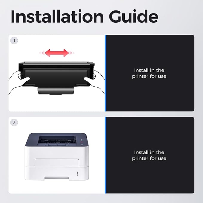 B205 B210 B215 Black High Capacity Toner Cartridge with chip 2-Pack Replacement for Xerox 106R04347 Toner Compatible with Xerox B210 B205 B215 B210DNI B205NI B215DNI Printer Ink All-in-One Copier Copy