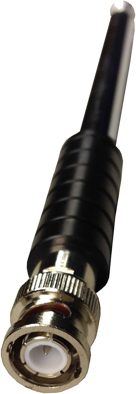 TW-999BNC BNC Male Handheld Antenna Scanner Antenna (20-1300MHz) with BNC Male Connector for Scanner Radio and Frequency Counters