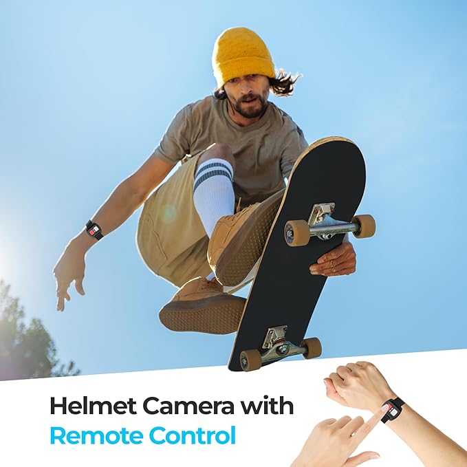 Action Camera 4K30FPS with 64G SD Card 131FT UnderwaterCamera,20MP Sports Camera 170° Waterproof Camera with WiFi,Remote Control,Mounting Kit