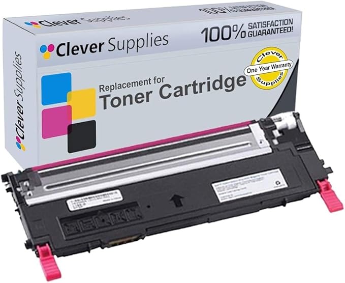 CS Replacement Toner Cartridge Compatible with Dell 1230 330-3014 Magenta Color Laser 1230 Color Laser 1235 Color Laser 1235c Color Laser 1235cn Color Laser 1230c