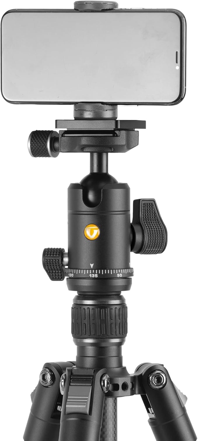 Vanguard Vesta GO 264CB Carbon Fiber Travel Tripod with VEO BH-60 Ball Head
